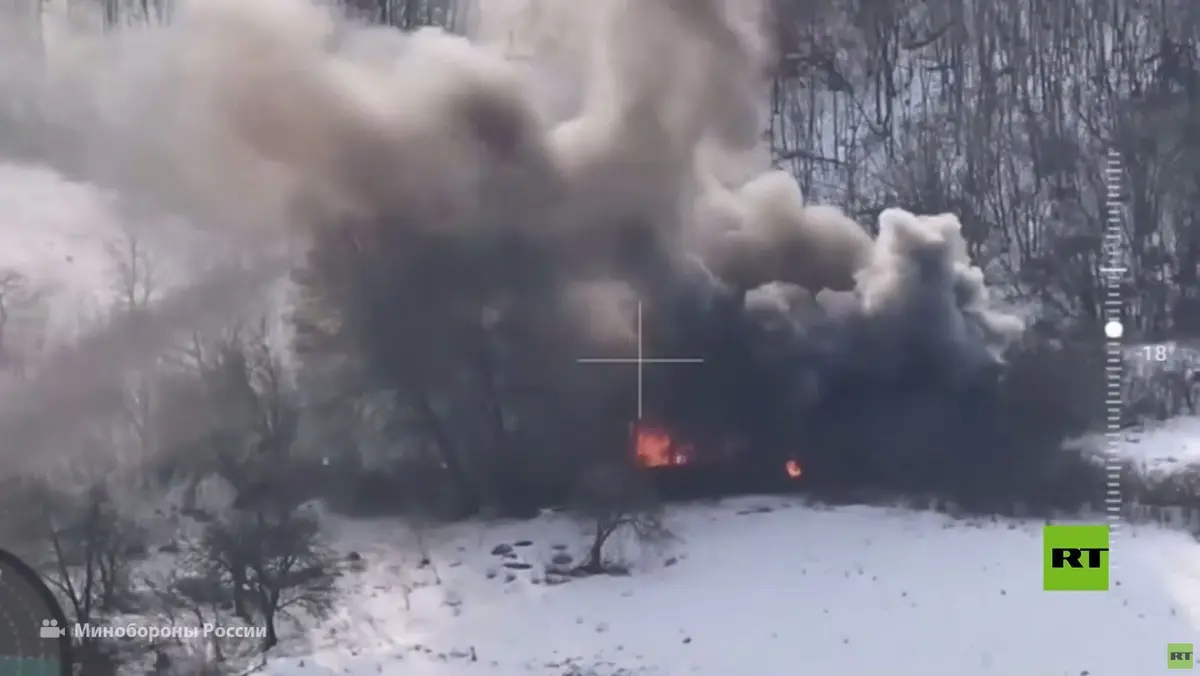 مقاطعة خاركوف.. تدمير مستودع للأسلحة الأوكرانية