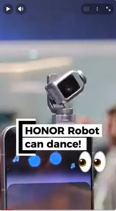 هاتف «روبوتي» يرقص ويتفاعل مع المستخدم (فيديو)