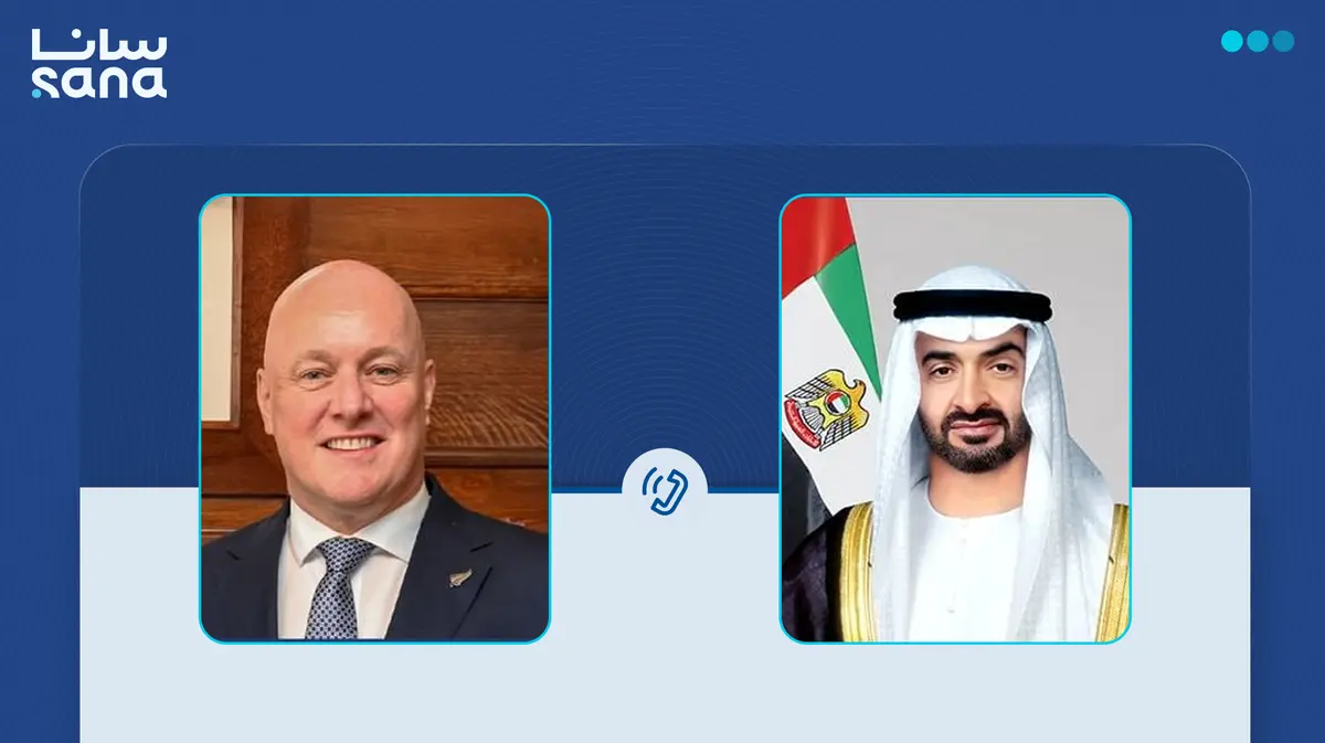 رئيس وزراء نيوزيلندا يدين الاعتداءات الإيرانية على الإمارات وعدد من الدول العربية