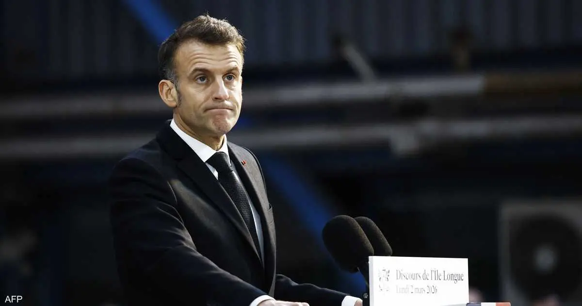 ماكرون: حزب الله يعرض المنطقة بأسرها للخطر