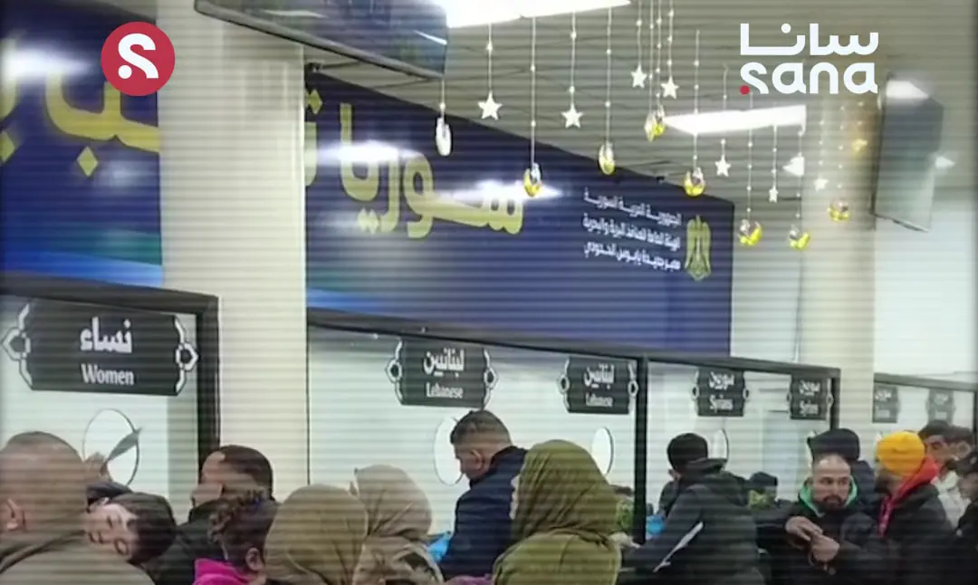 10 آلاف سوري يعودون من لبنان عبر منفذ جديدة يابوس الحدودي