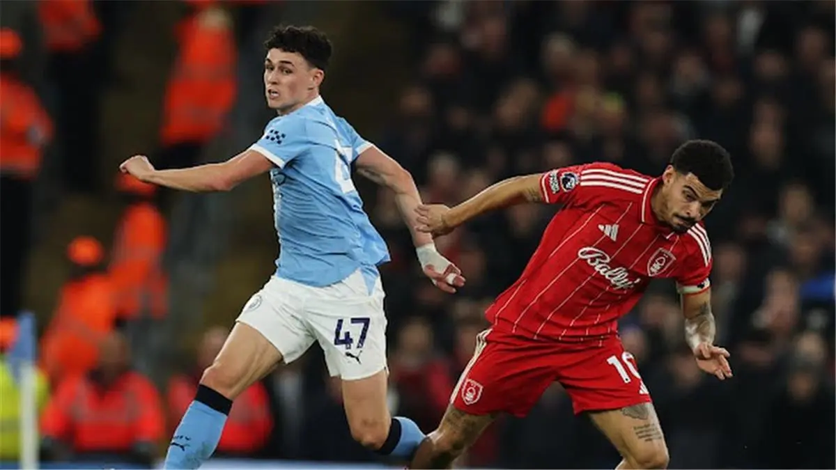 جيبس وايت يسجل التعادل لنوتينجهام ورودري يتقدم من جديد لـ مانشستر سيتي