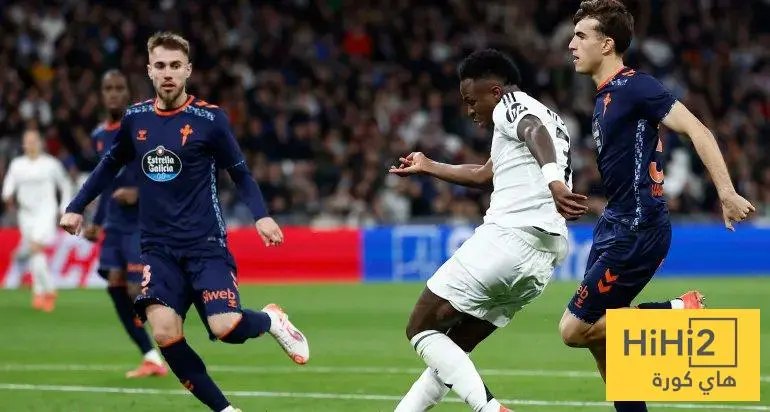 تاريخ مواجهات ريال مدريد وسيلتا فيغو