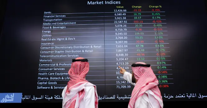 تاسي: رصد للأسهم التي سجلت أعلى سعر منذ 52 أسبوعاً