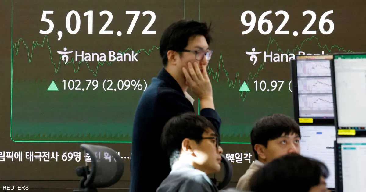 مؤشر كوسبي يرتفع بعد أسوأ جلسة في تاريخه