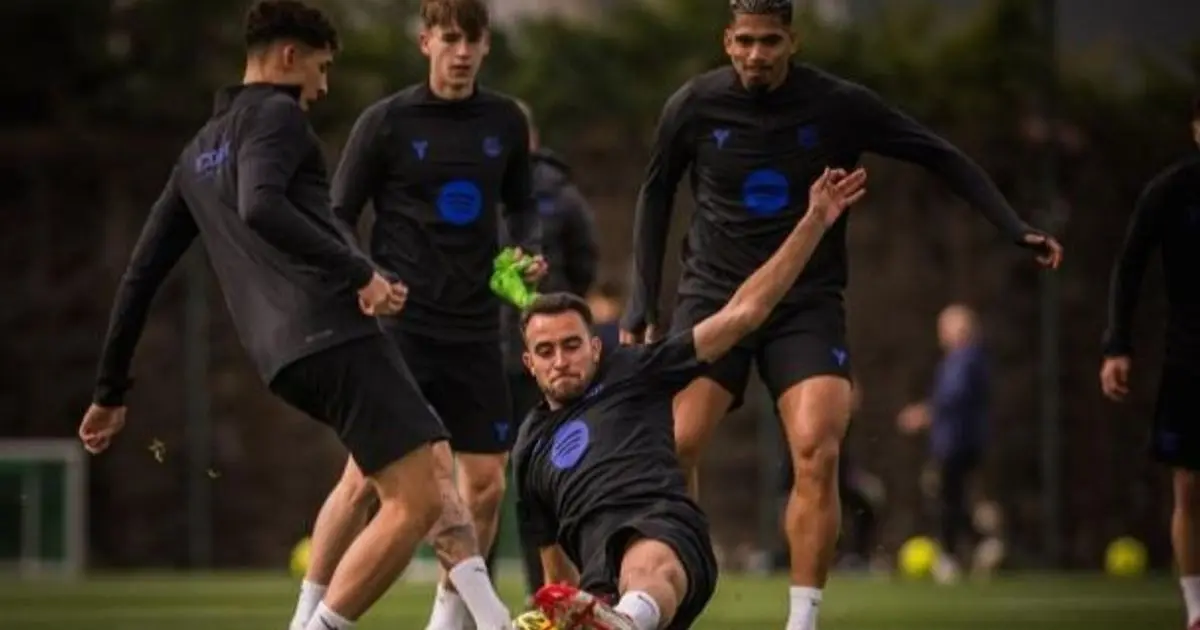 مفاجأة في تدريبات برشلونة لحل أزمة الإصابات