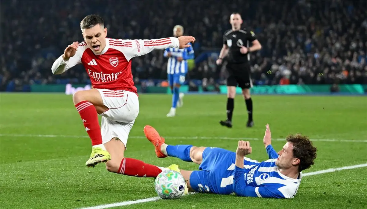 مباريات آرسنال المتبقية في الدوري الإنجليزي بعد الفوز على برايتون