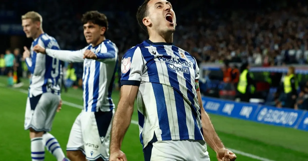 ريال سوسيداد يعبر أتلتيك بلباو إلى نهائي كأس ملك إسبانيا