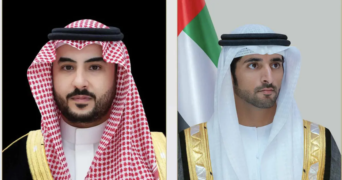 وزيرا الدفاع السعودي والإماراتي يبحثان العدوان الإيراني
