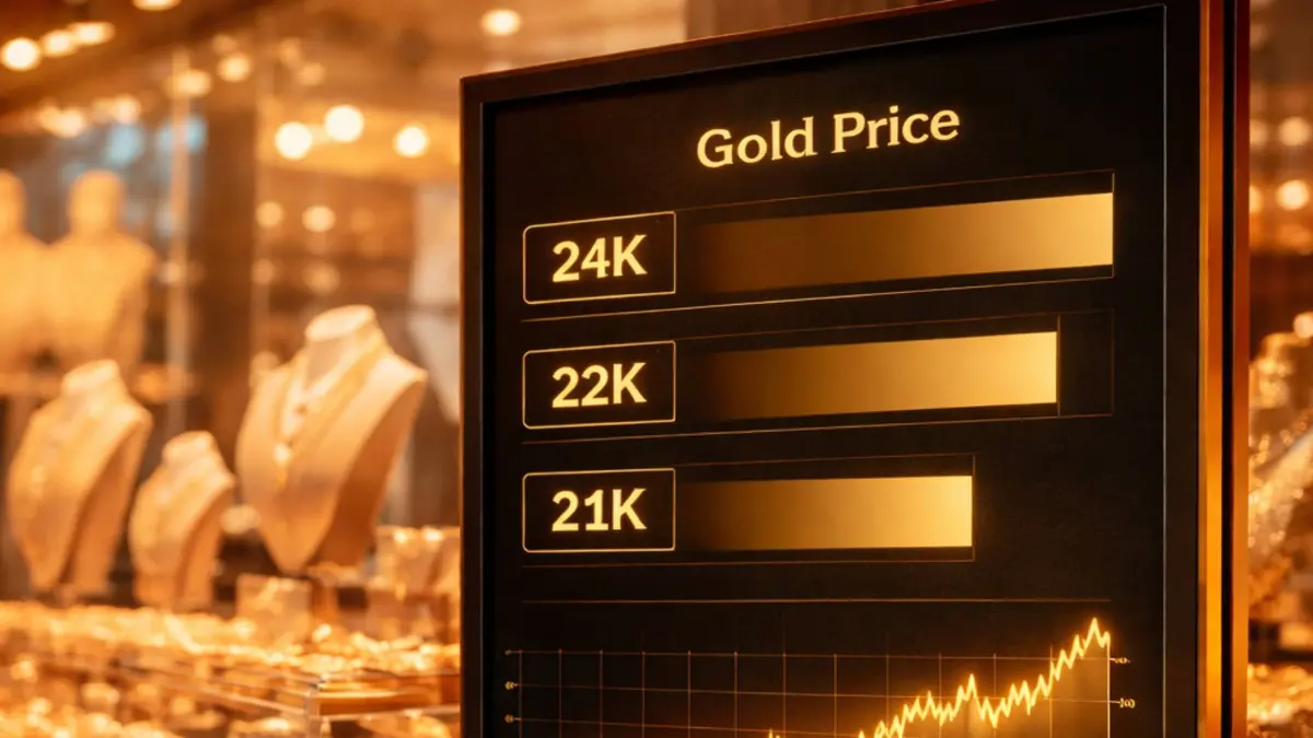 تدشين شاشات إلكترونية لتسعير الذهب فوريا في الأردن بدءا من الشهر المقبل