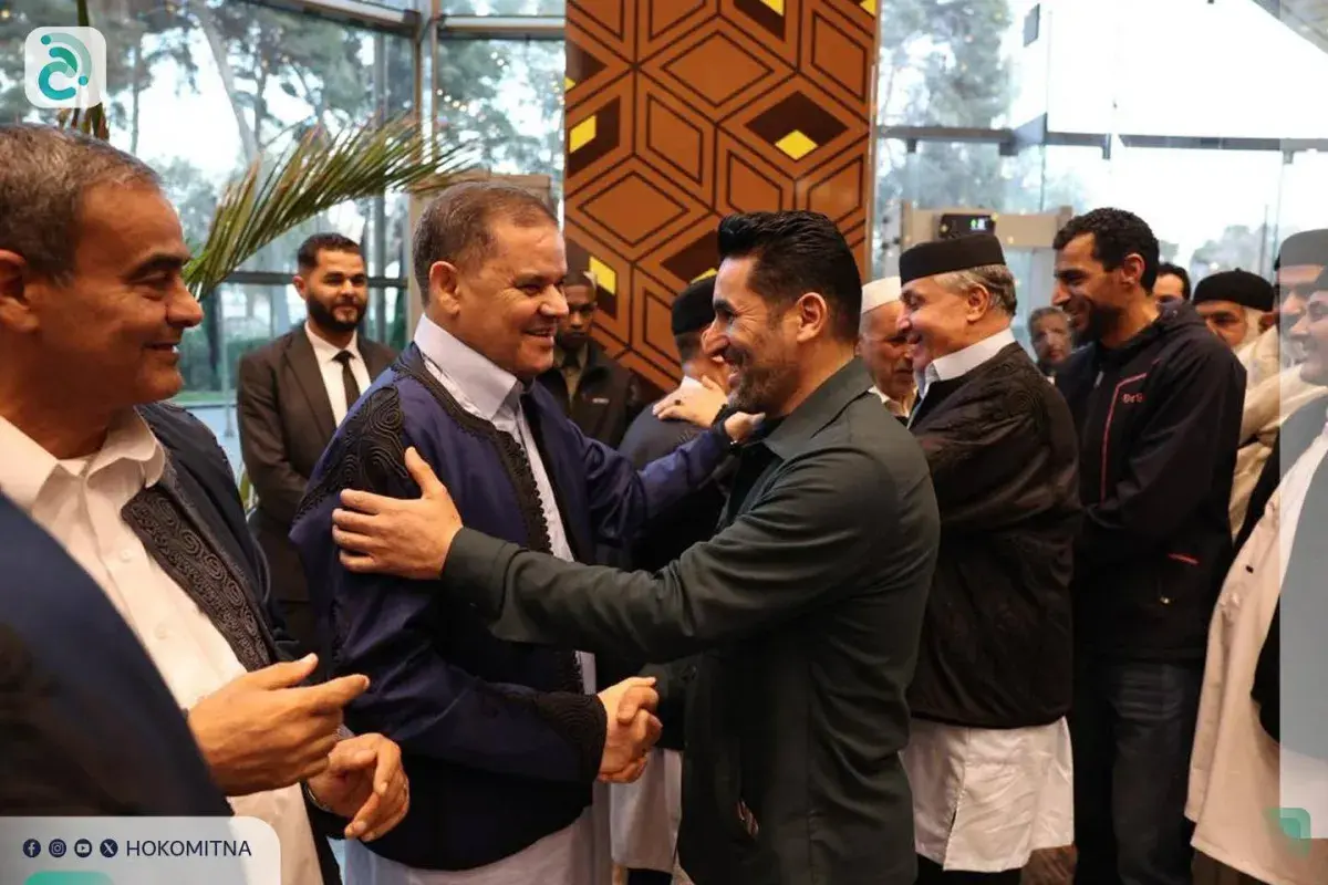 مأدبة رئيس «الوحدة» الليبية لمسلحين تطرح تساؤلات حول تعهده بـ«انتهاء زمن الميليشيات»