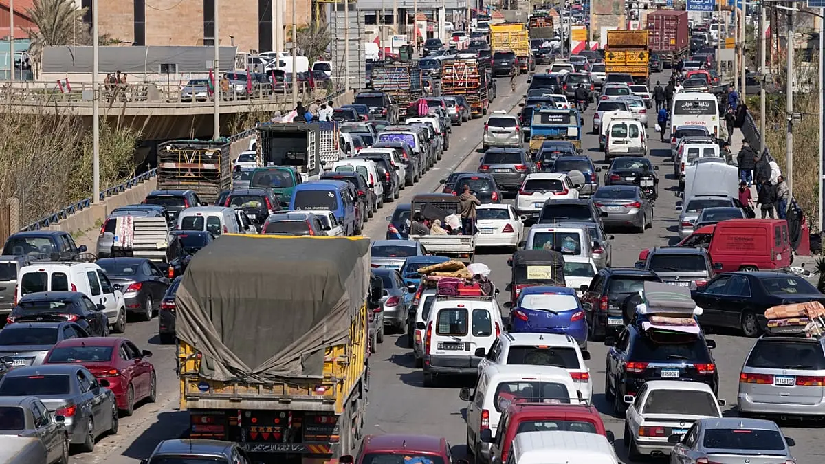 إنذار إسرائيلي غير مسبوق بإخلاء الضاحية الجنوبية لبيروت بأكملها.. ونزوح كثيف للسكان