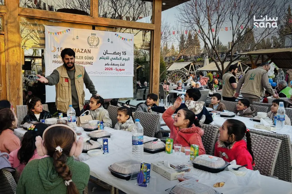 هيئة الإغاثة الإسلامية التركية تنظّم احتفالاً بمناسبة يوم اليتيم العالمي