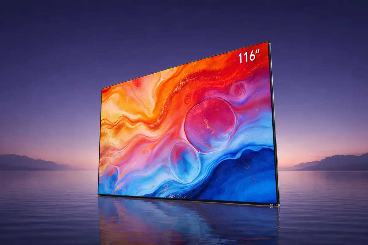 تلفاز Hisense UX 2026 RGB Mini LED يسجل سطوعًا قياسيًا 10,000 نت