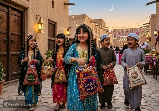 ليلة القرقيعان تجمع التراث والفرح في رمضان