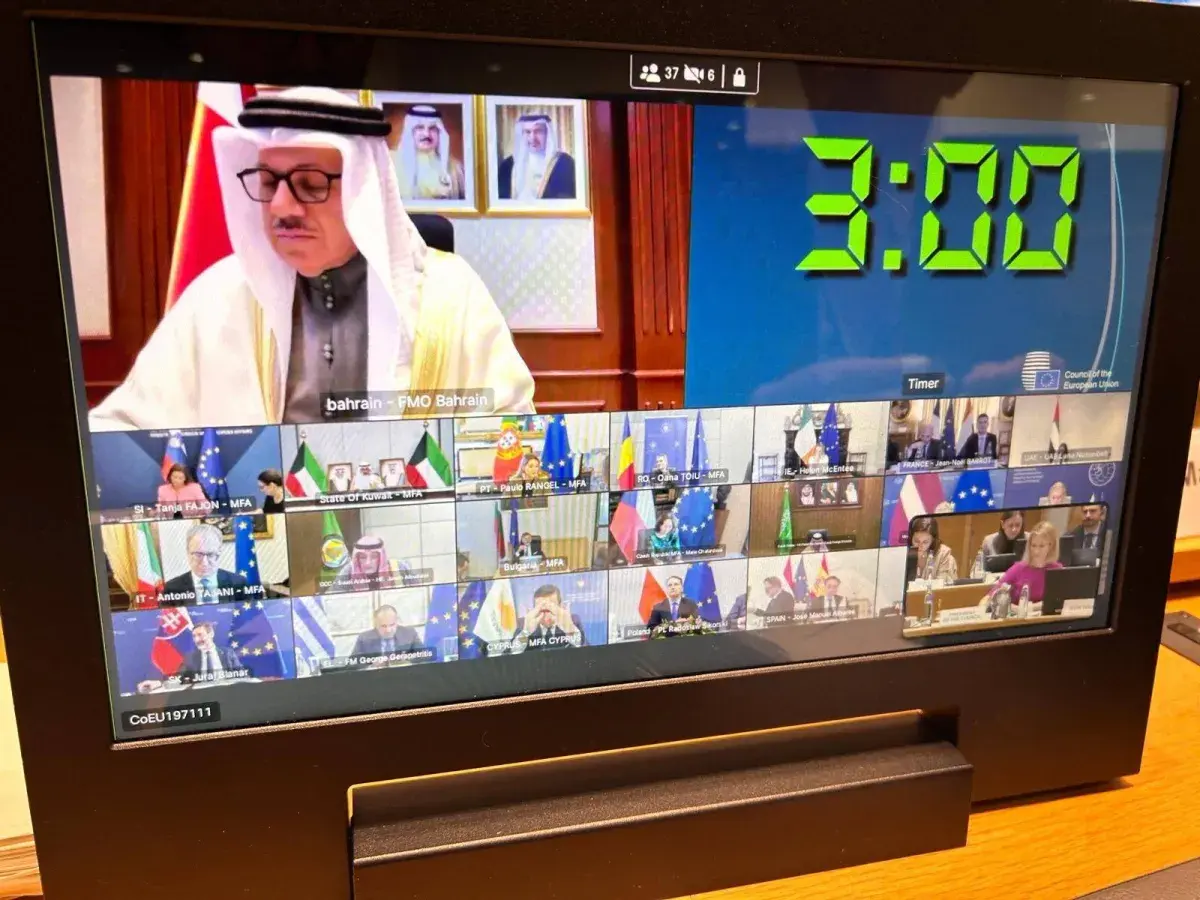 توافق «خليجي - أوروبي» على أهمية وقف الحرب واستقرار المنطقة