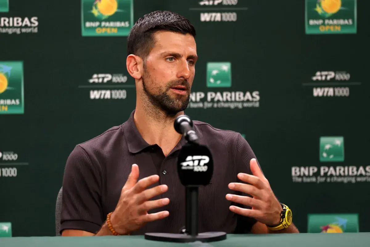 ديوكوفيتش متشوق لعودة سيرينا وليامز إلى ملاعب التنس