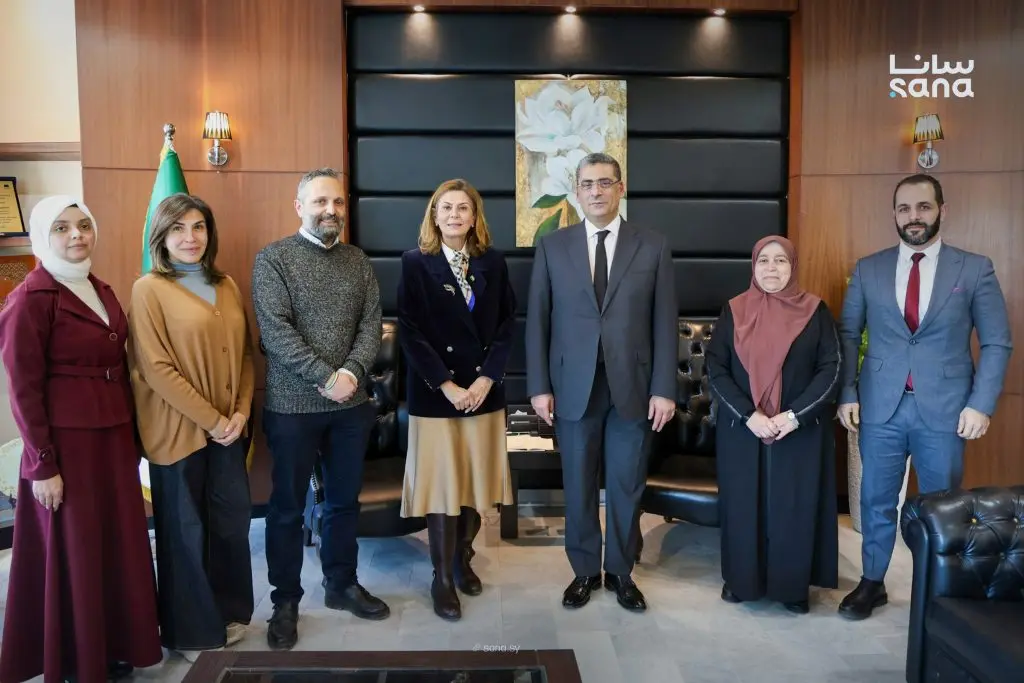 قبوات تبحث مع السفير اللبناني تعزيز التعاون الاجتماعي والإنساني بين سوريا ولبنان