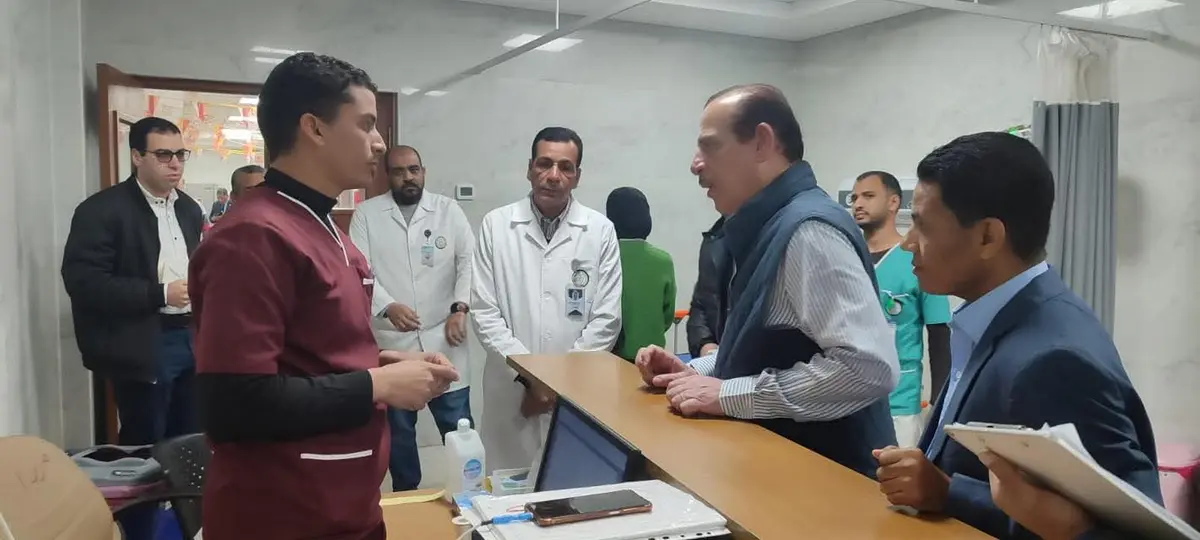 نائب وزير الصحة يُجري جولة تفقدية مكثفة ليومين بالأقصر لمتابعة سير المنظومة الطبية