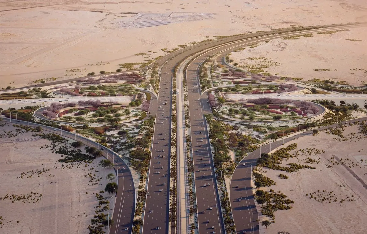 تطوير تقاطع الدائري الشرقي مع الجنوبي الثاني في الرياض