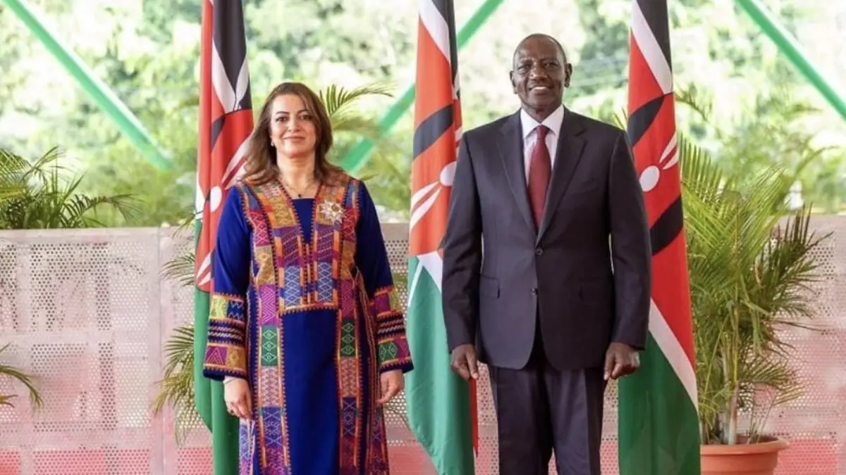 السفيرة رولان سماره تقدم أوراق اعتمادها سفيرا مفوضا وفوق العادة للأردن لدى كينيا