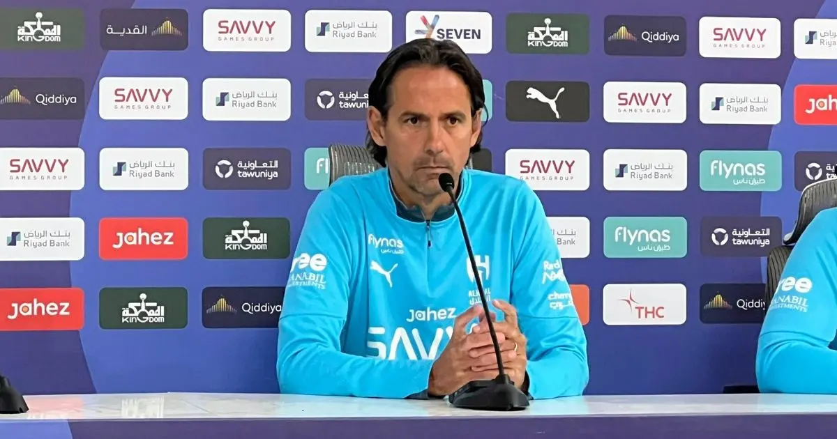 سيموني إنزاغي ينبّه الهلال: مواجهة النجمة لن تكون سهلة