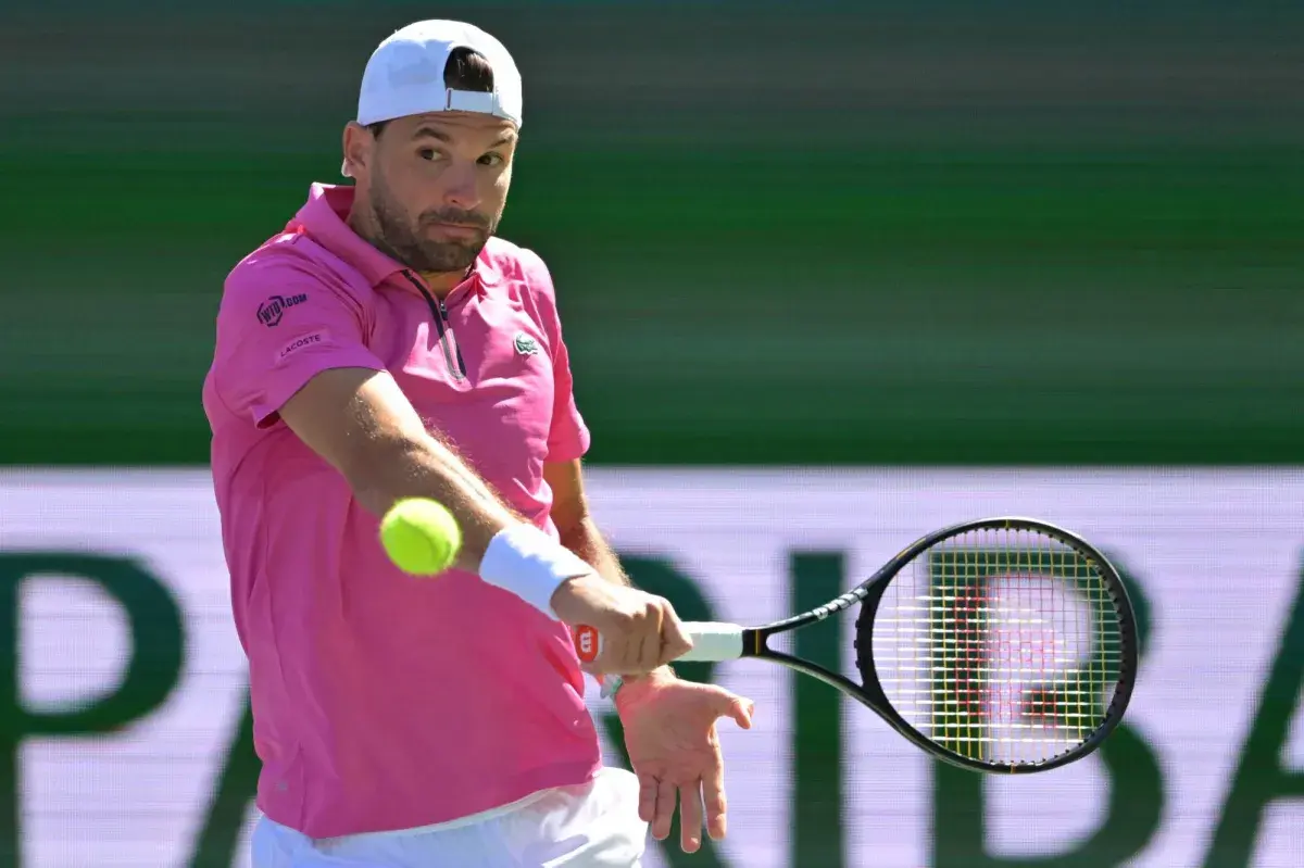 «دورة إنديان ويلز»: ديميتروف يثأر من أتمان ويتأهل لمواجهة ألكاراس