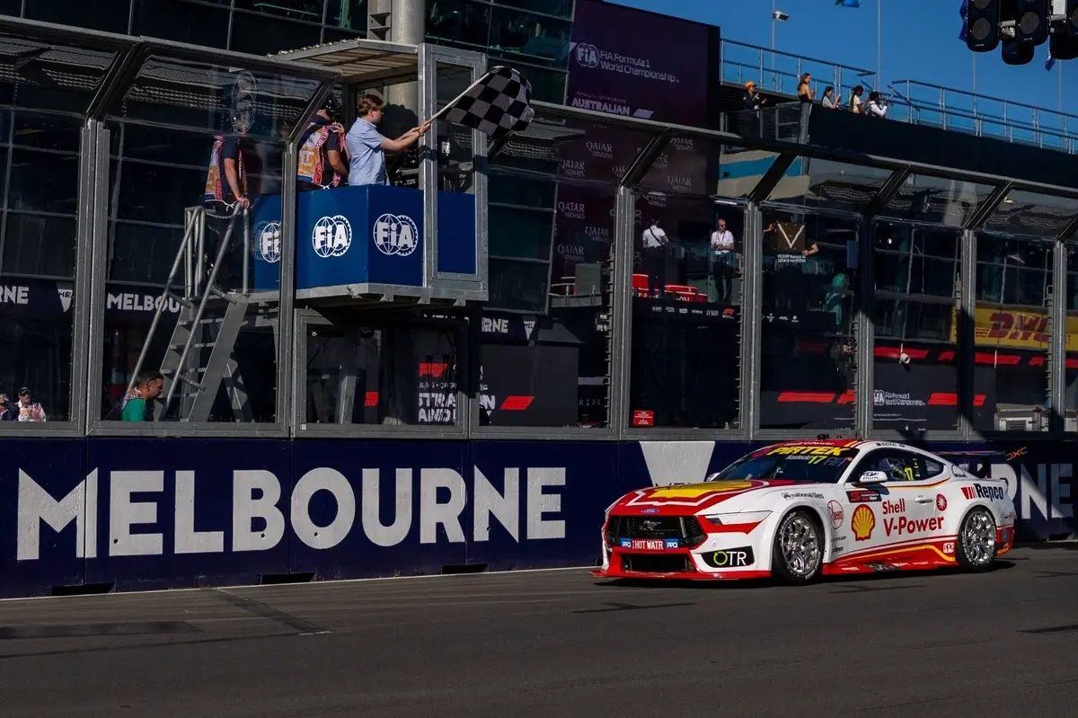 Supercars Melbourne: Brodie Kostecki wins race two as Matt Payne maintains title lead