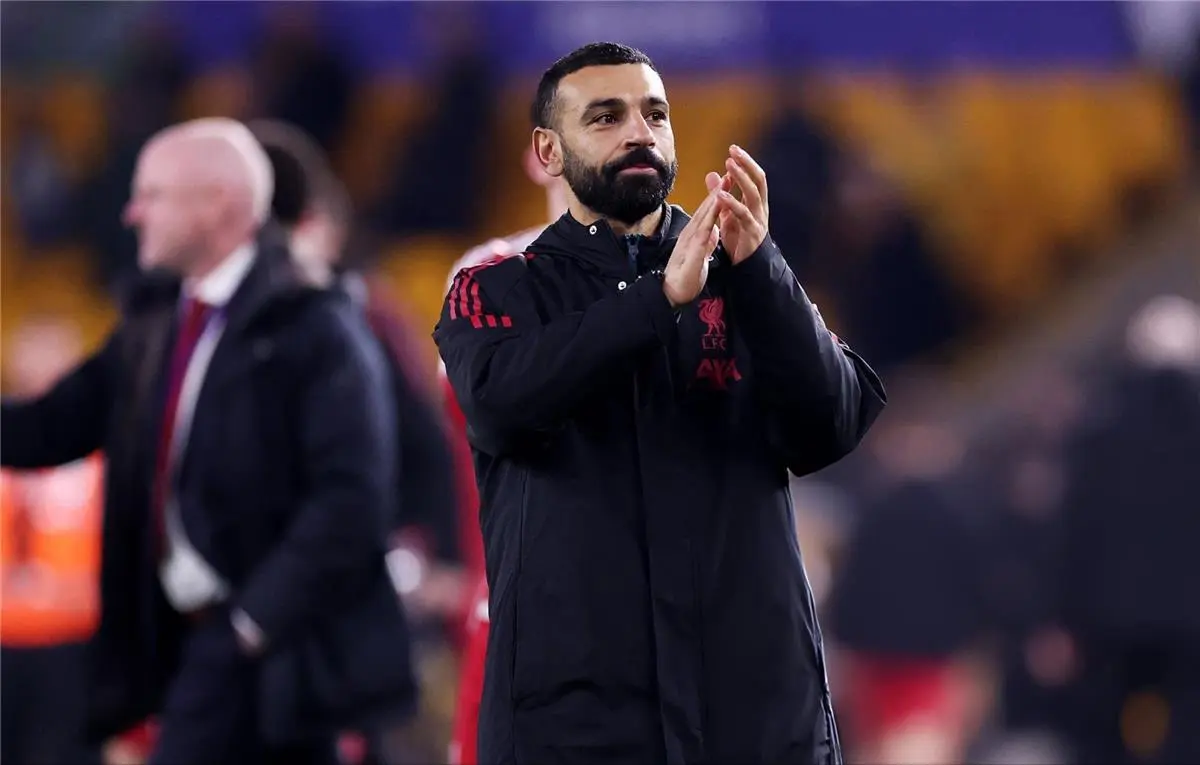 محمد صلاح يتفوق على روني بعد هدفه في مباراة ليفربول وولفرهامبتون