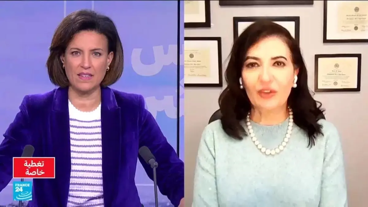 هبة القدسي: " في اليوم السابع للحرب، إيران ليست مستعدة لرافع الراية البيضاء"