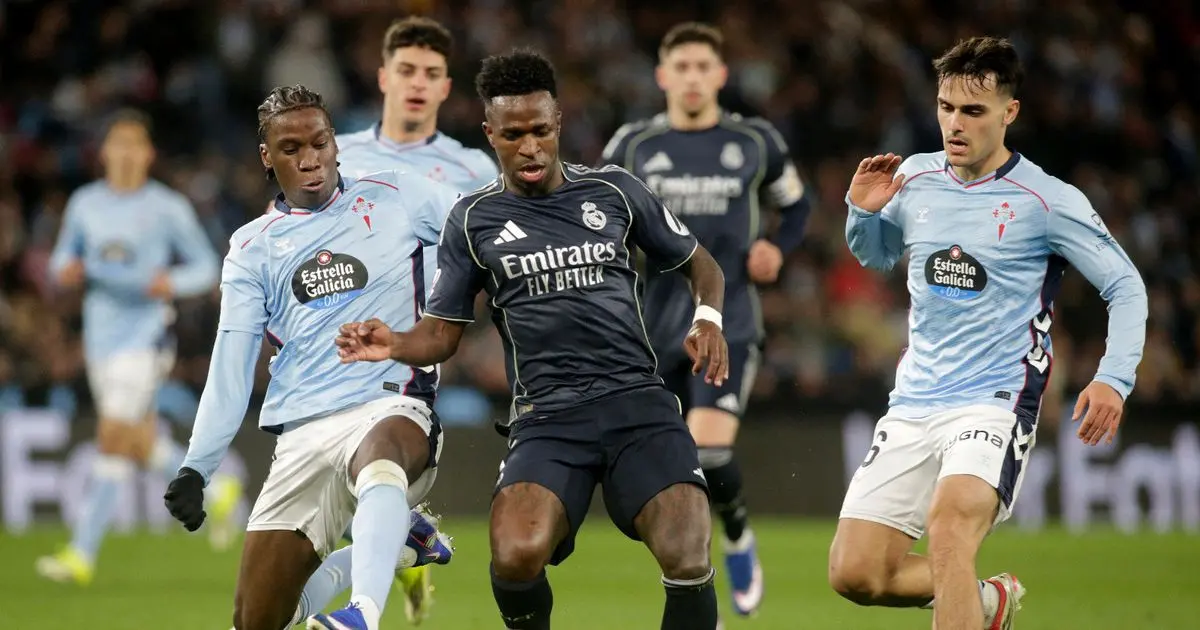 فينيسيوس: كنت متعباً بعض الشيء خلال مباراة ريال مدريد وسيلتا فيغو