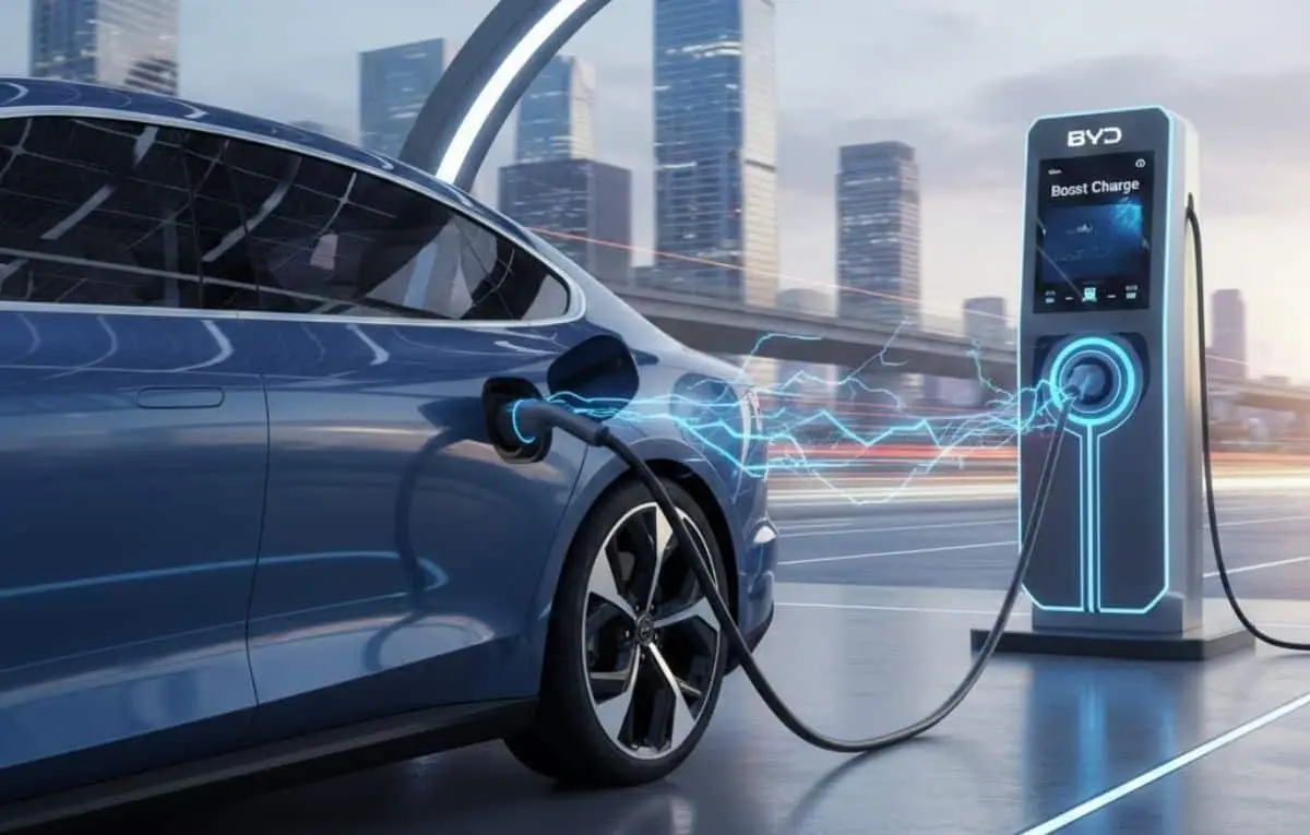 BYD تكشف عن بطارية جديدة للسيارات الكهربائية تُشحَن خلال دقائق