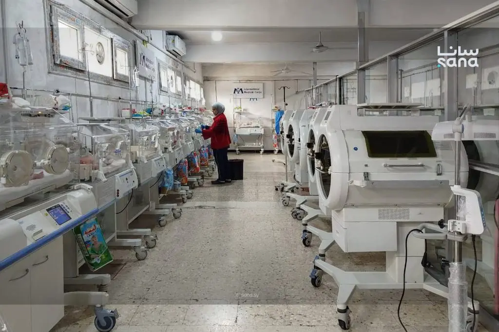 مشفى الأطفال التخصصي في الرقة يواصل تقديم خدماته رغم الضغط المتزايد على أقسامه