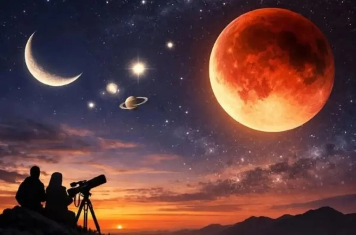 9 ظواهر فلكية مميزة تزين سماء محمية الإمام تركي بن عبدالله الملكية في مارس 2026