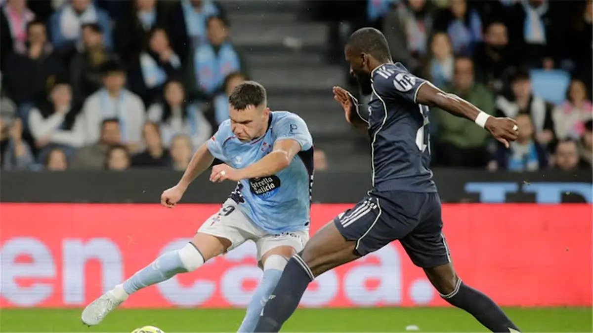 رجل مباراة ريال مدريد وسيلتا فيجو في الدوري الإسباني