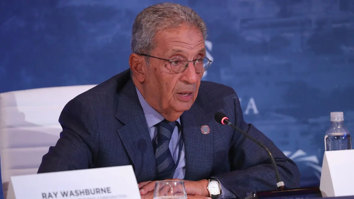 عمرو موسى يعلق على مخاطر الهجوم الأمريكي الإسرائيلي ضد إيران