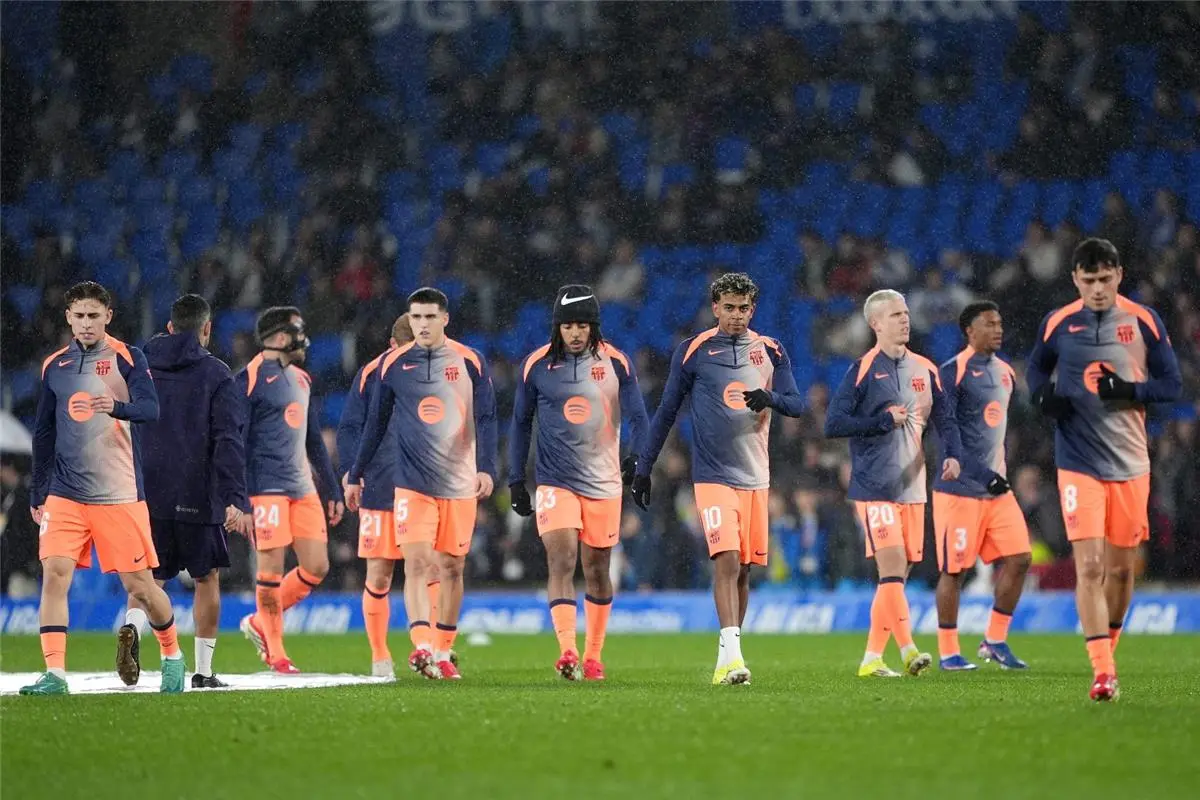 قائمة برشلونة لمواجهة أتلتيك بلباو في الدوري الاسباني.. موقف ليفاندوفسكي