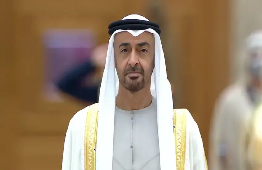 أول ظهور تلفزيوني للشيخ محمد بن زايد خلال الحرب.. ويوجه رسالة لـ"عدو الإمارات" والمقيمين