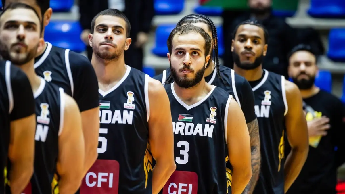 "صقور الأردن" يتراجعون للمركز 41 في تصنيف "الفيبا" الجديد