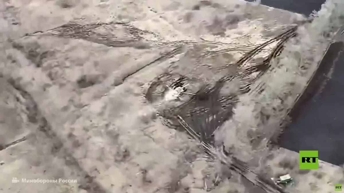 مسيرة "غيران" الروسية تستهدف مروحية أوكرانية في ميخايلوفكا