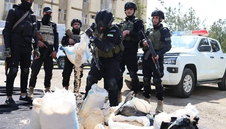 ضبط ماكينة تغليف ومليون حبّة كبتاغون في ريف درعا