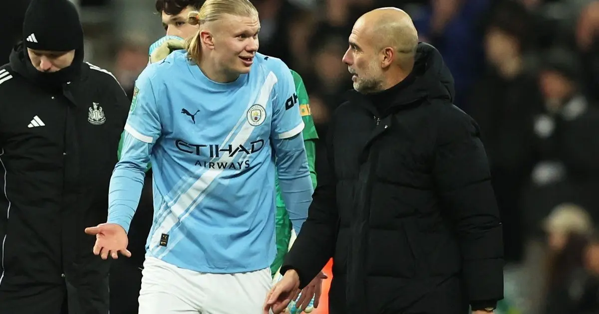 غوارديولا يجري 4 تغييرات على تشكيلة مانشستر سيتي أمام ريال مدريد