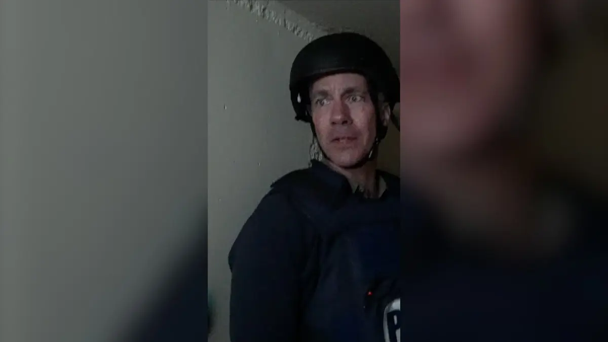 شاهد.. القبة الحديدية تعترض صواريخ أثناء تغطية لفريق CNN