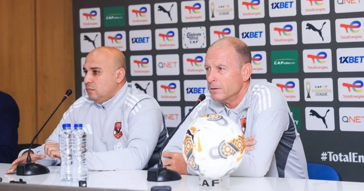 توروب مدرب الأهلي: ندرك مدى صعوبة وأهمية مباراة الترجي