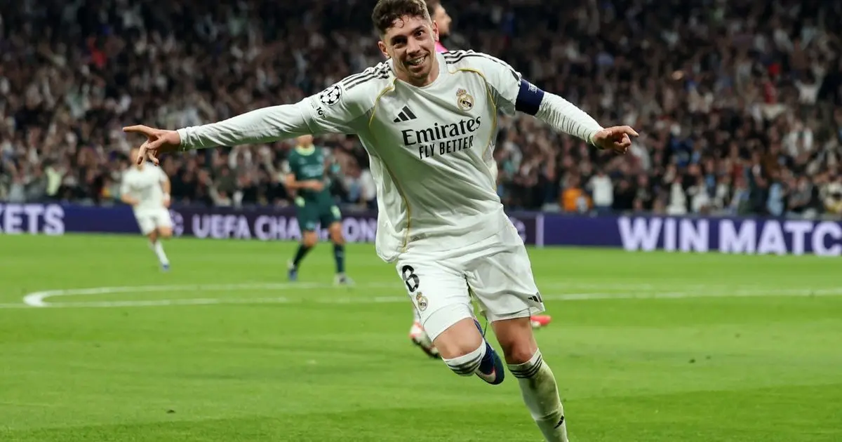 شاهد.. هاتريك فالفيردي يمنح ريال مدريد التقدم 3-0 على مانشستر سيتي