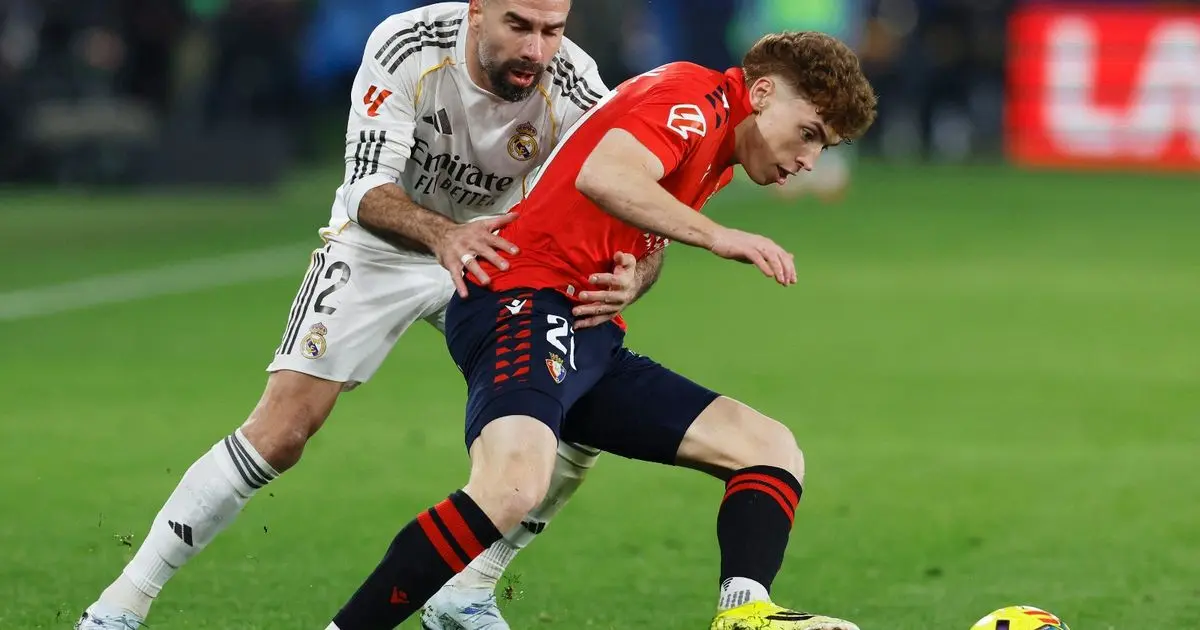 ريال مدريد يحتفظ بحق استعادة فيكتور مونيوز من أوساسونا