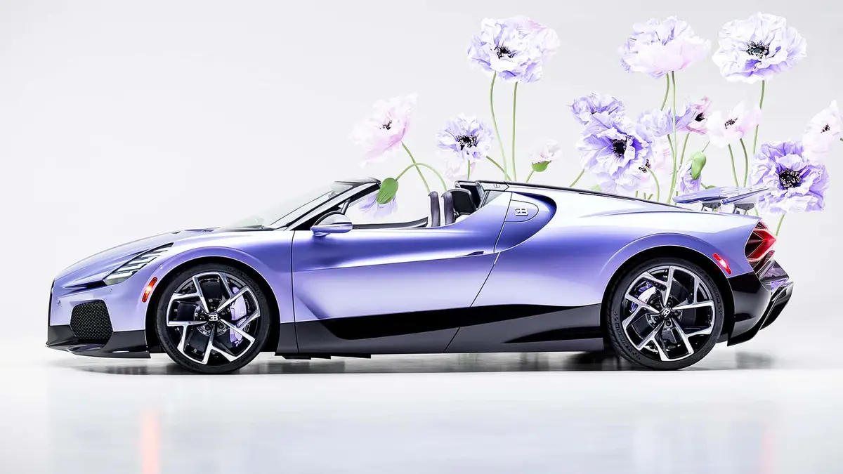 سيارة بوغاتي W16 الخارقة الأخيرة تحظى بتكريمٍ فريدٍ ومؤثر