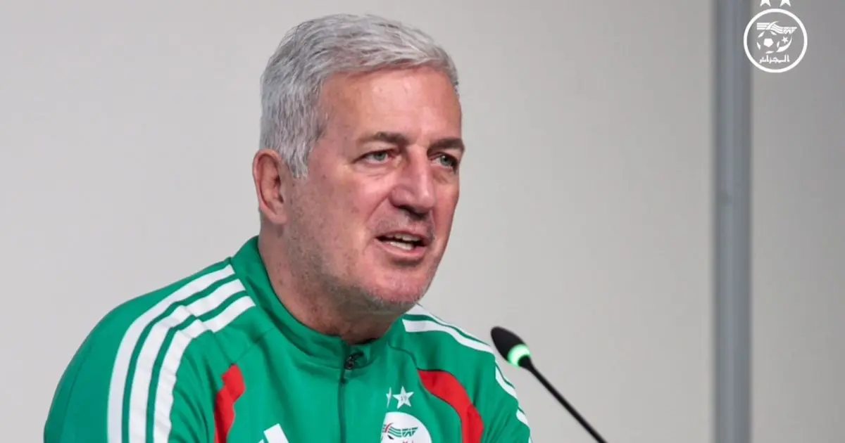 مدرب الجزائر يقطع الشك حول غرور اللاعبين وغياب لوكا زيدان
