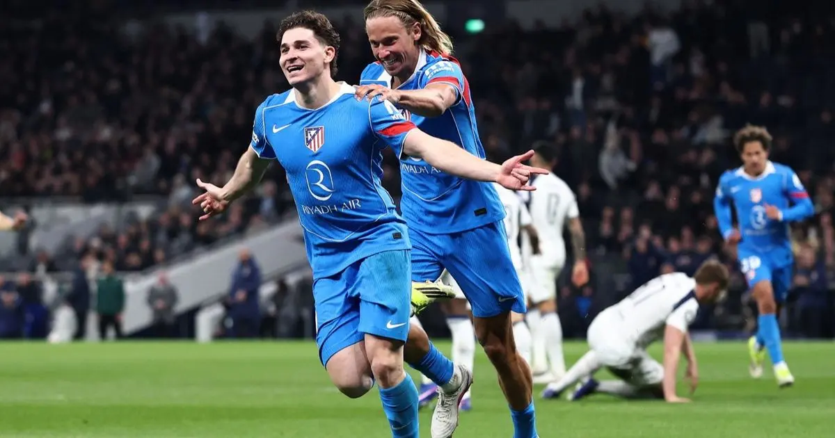 أتلتيكو يقصي توتنهام ويلاقي برشلونة في ربع نهائي دوري أبطال أوروبا