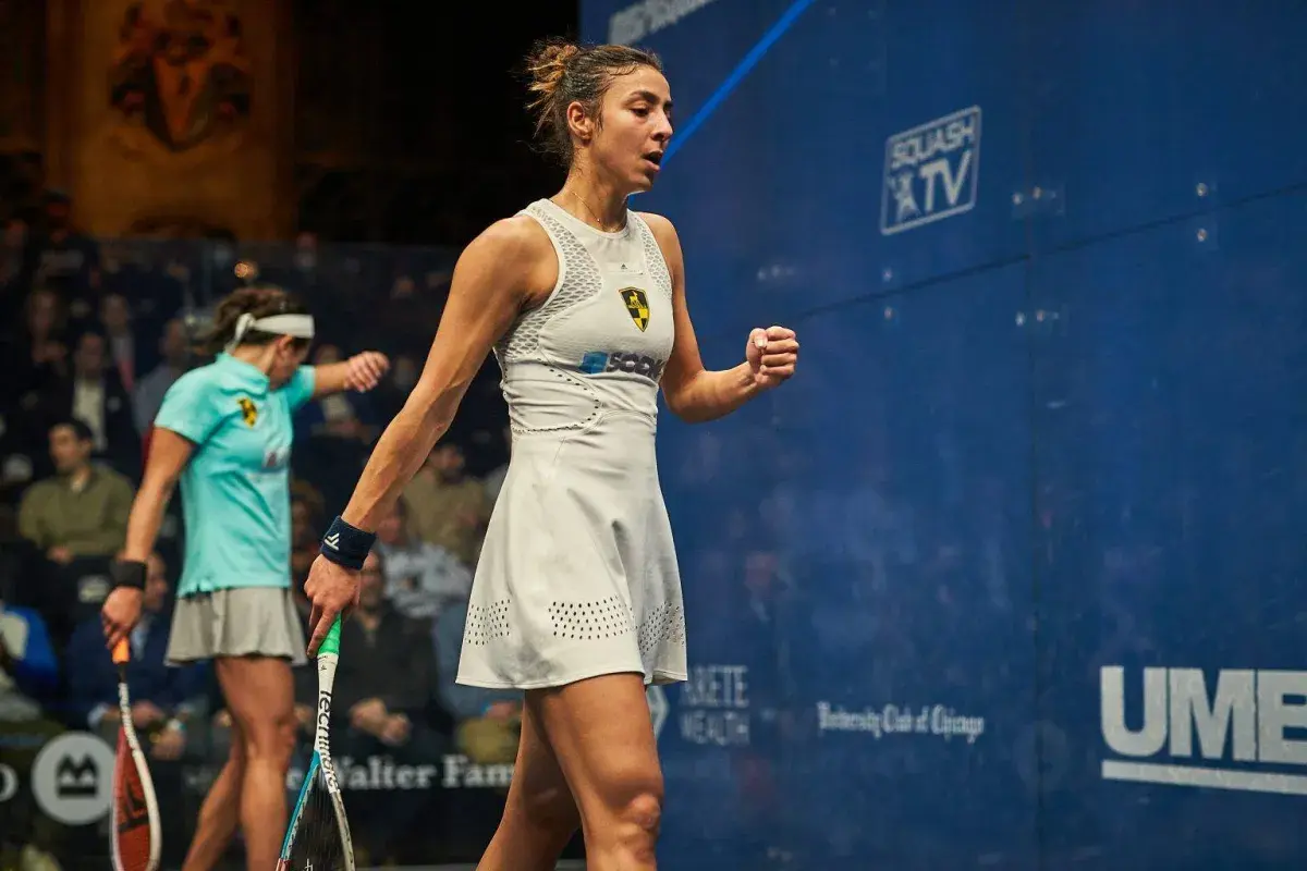 «إسكواش»: المصرية الحمامي تحافظ على صدارة التصنيف بالفوز بـ«أوبتاسيا»